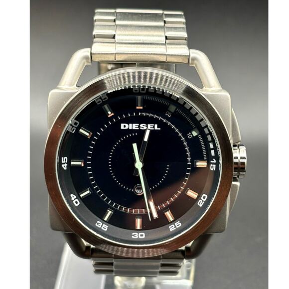 Diesel Descender DZ1579 Black Dial Stainless Steel Men’s Watch main image 7